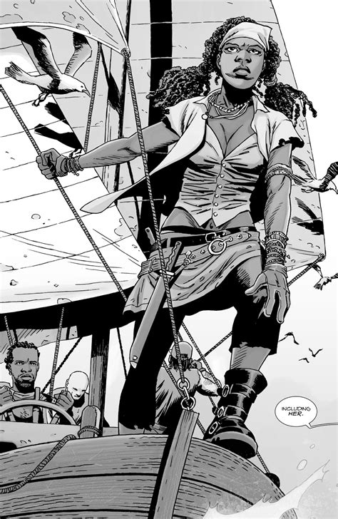 michonne comics walking dead